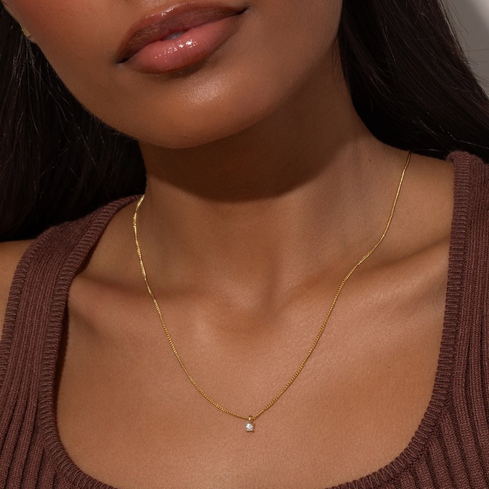 Uncommon James Dream Diamond Vermeil Necklace